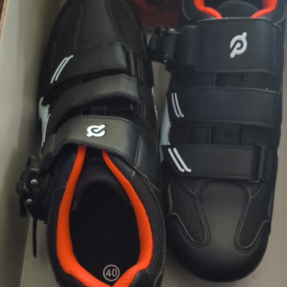 Peloton Black Cycling Shoes 40/9 - Picture 3 of 3